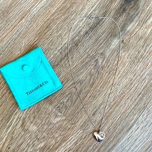 Tiffany & Co - folded heart necklace - authentic! - 16” chain
